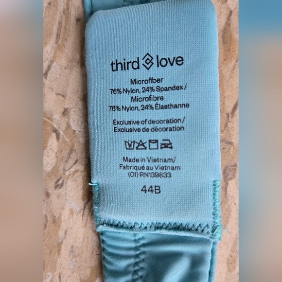 Blue Underwire Bra 44B NWT - Picture 2 of 7